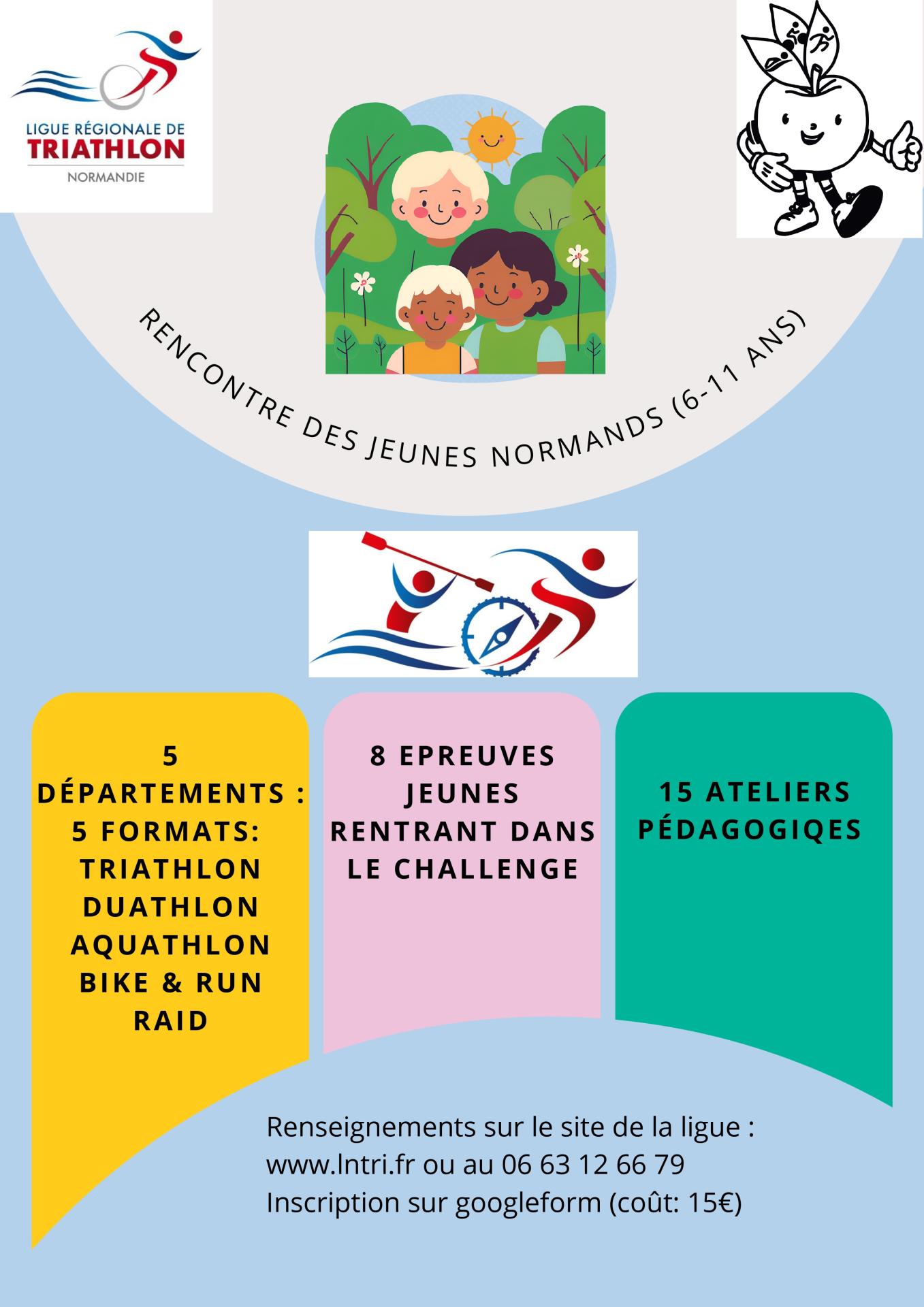 Rencontre des jeunes normands de 6 à 11ans
