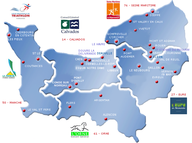 Carte des clubs 2017